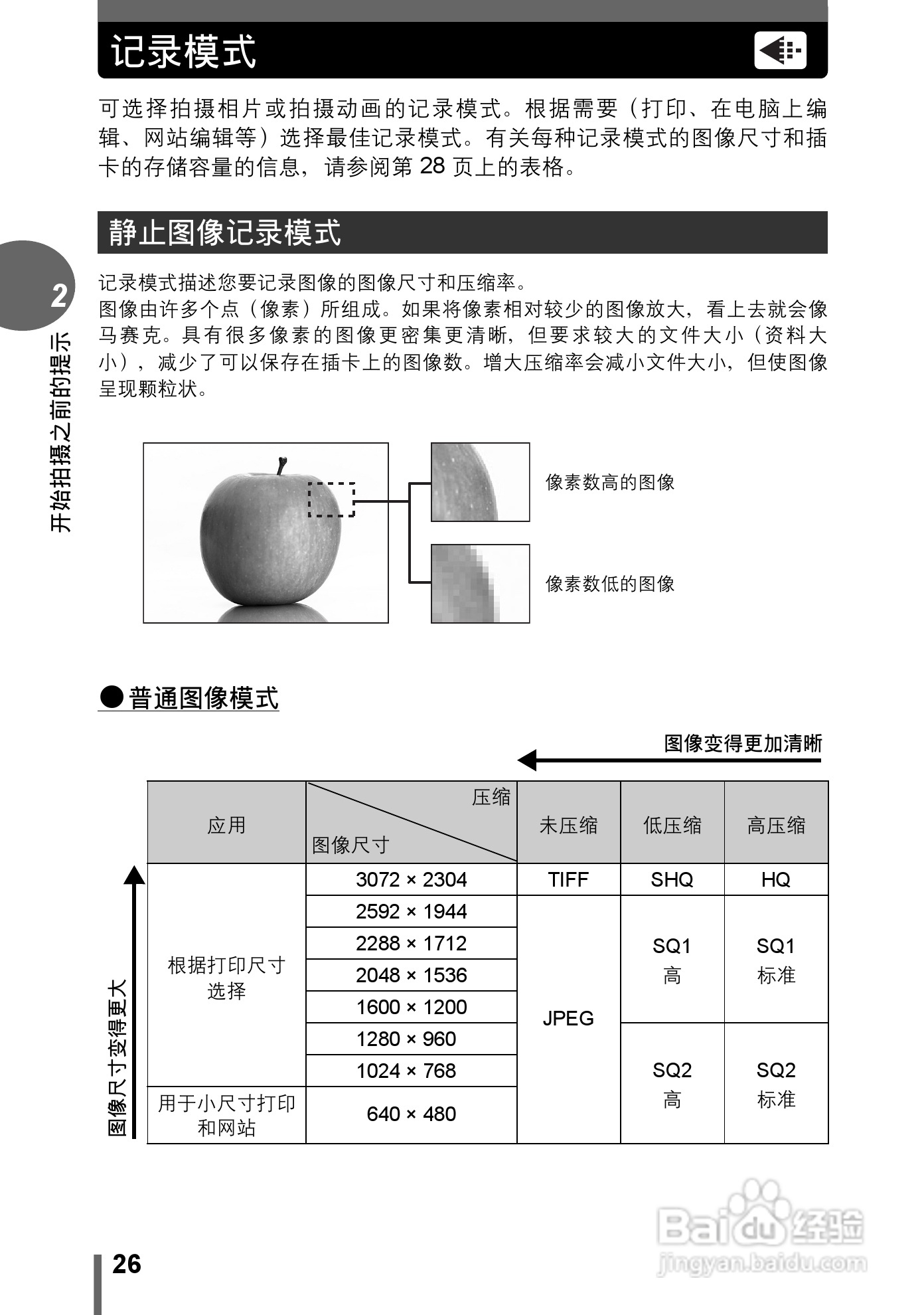 Olympus奥林巴斯C-70Z数码相机说明书:[3]