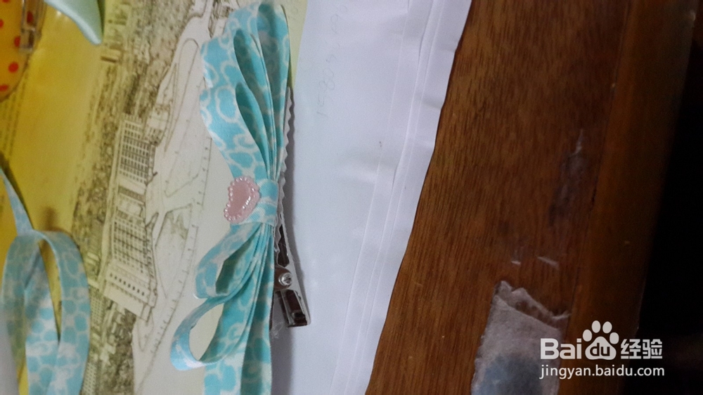 手把手教你手工：[3]三层蝴蝶结卡子