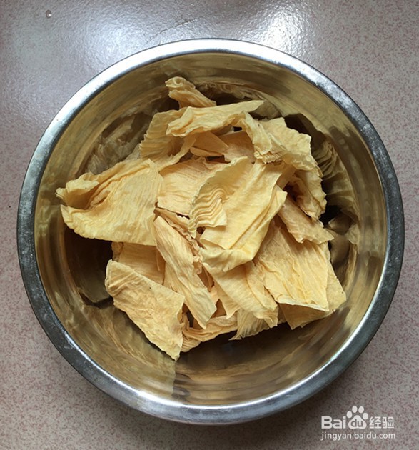 凉拌油豆皮的做法