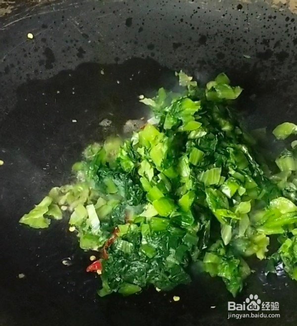 爆炒小油麦菜