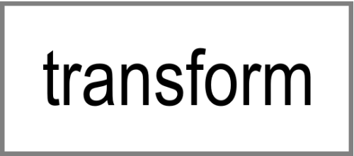 怎么利用transform实现一个平行四边形