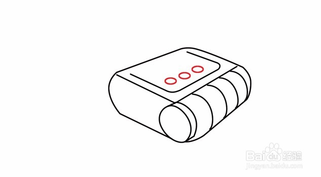 简笔画---如何画摄像仪