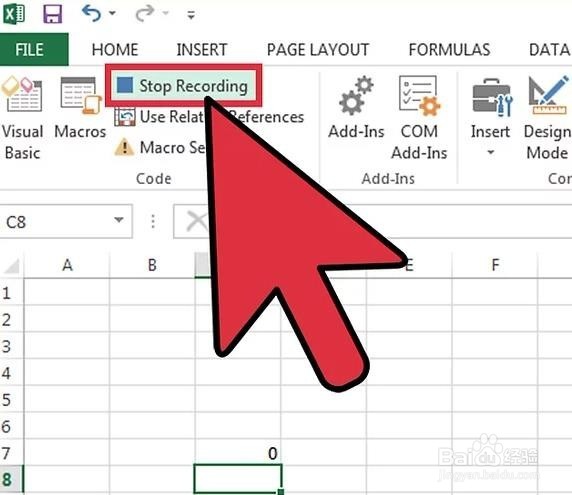 如何录制宏excel