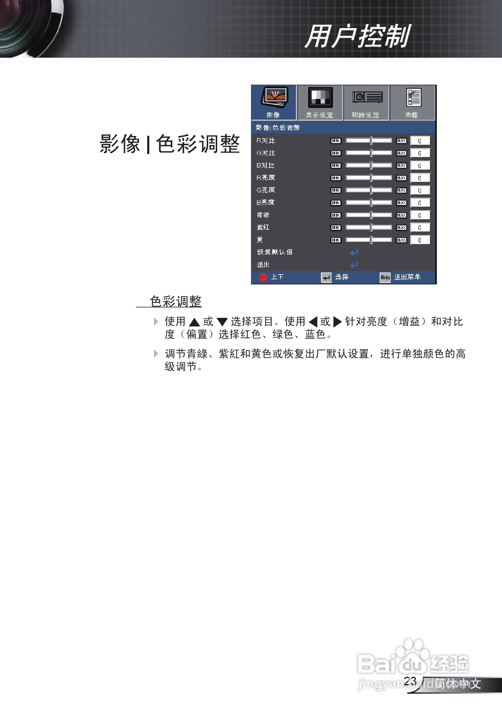 奥图码EW330投影机使用说明书:[3]