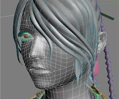 用3ds Max打造3D绝色美女