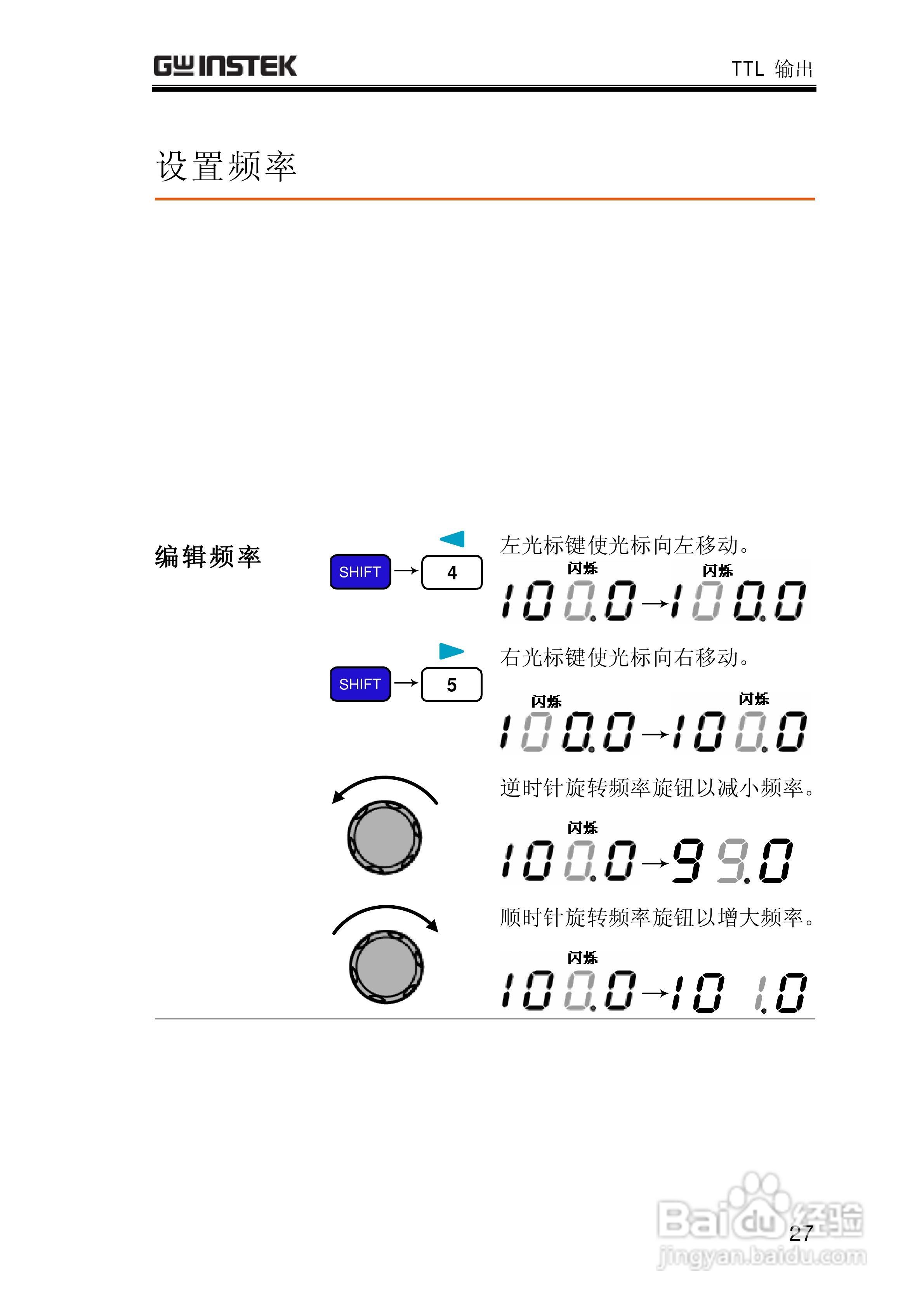 SFG-1023合成函数信号发生器操作手册:[3]