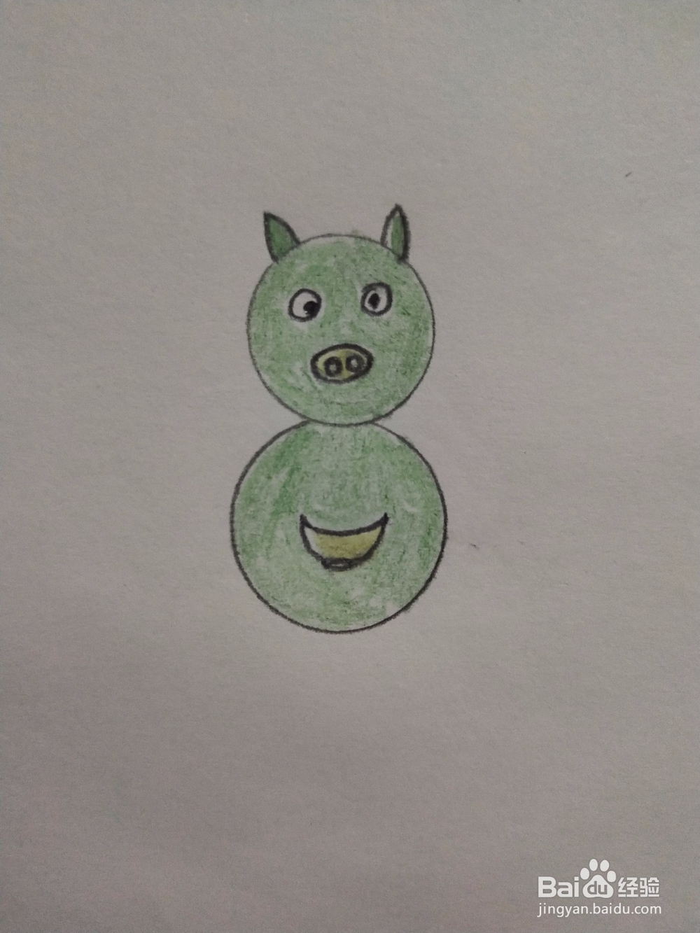 猪简笔画怎么画