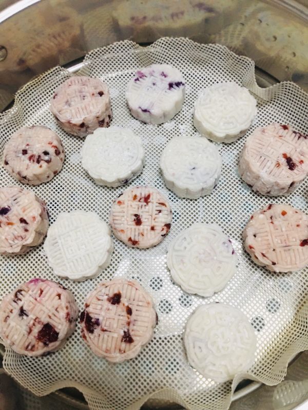 蔓越莓西米水晶饼