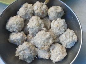 紫菜花炒海鲜丸子的做法