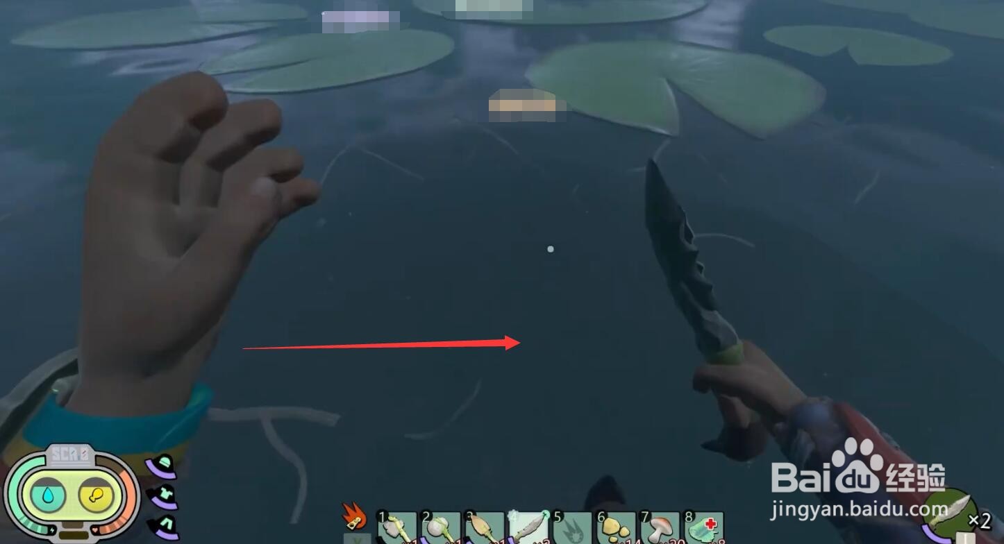 禁闭求生池塘最深处怎么去