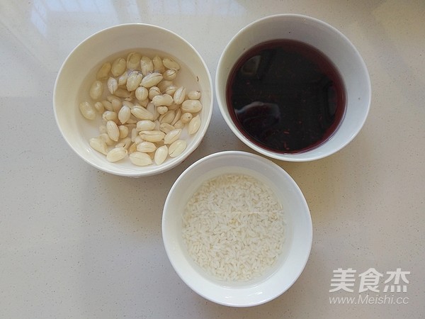 黑米花生红枣米糊