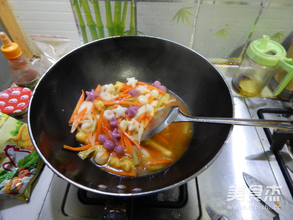 韩式辣酱炒年糕