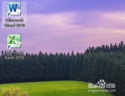 新安装的office2010不在桌面显示和删除图片背景