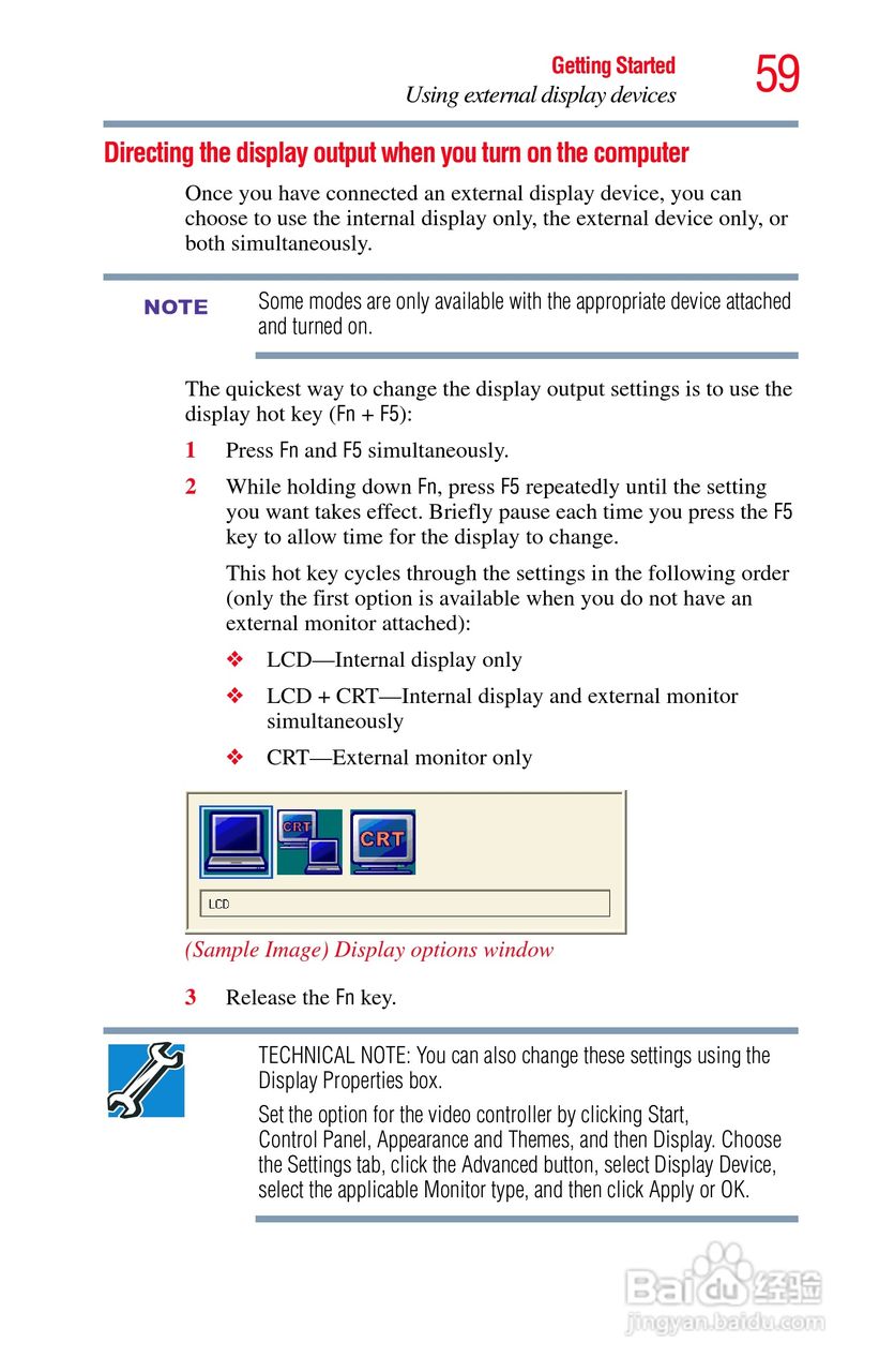 东芝NB200笔记本电脑使用说明书:[6]