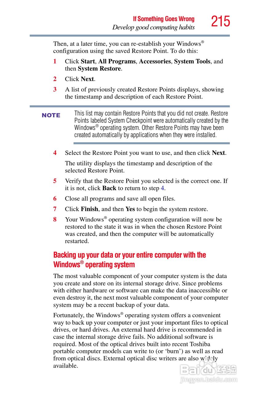 东芝M750笔记本电脑使用说明书:[22]