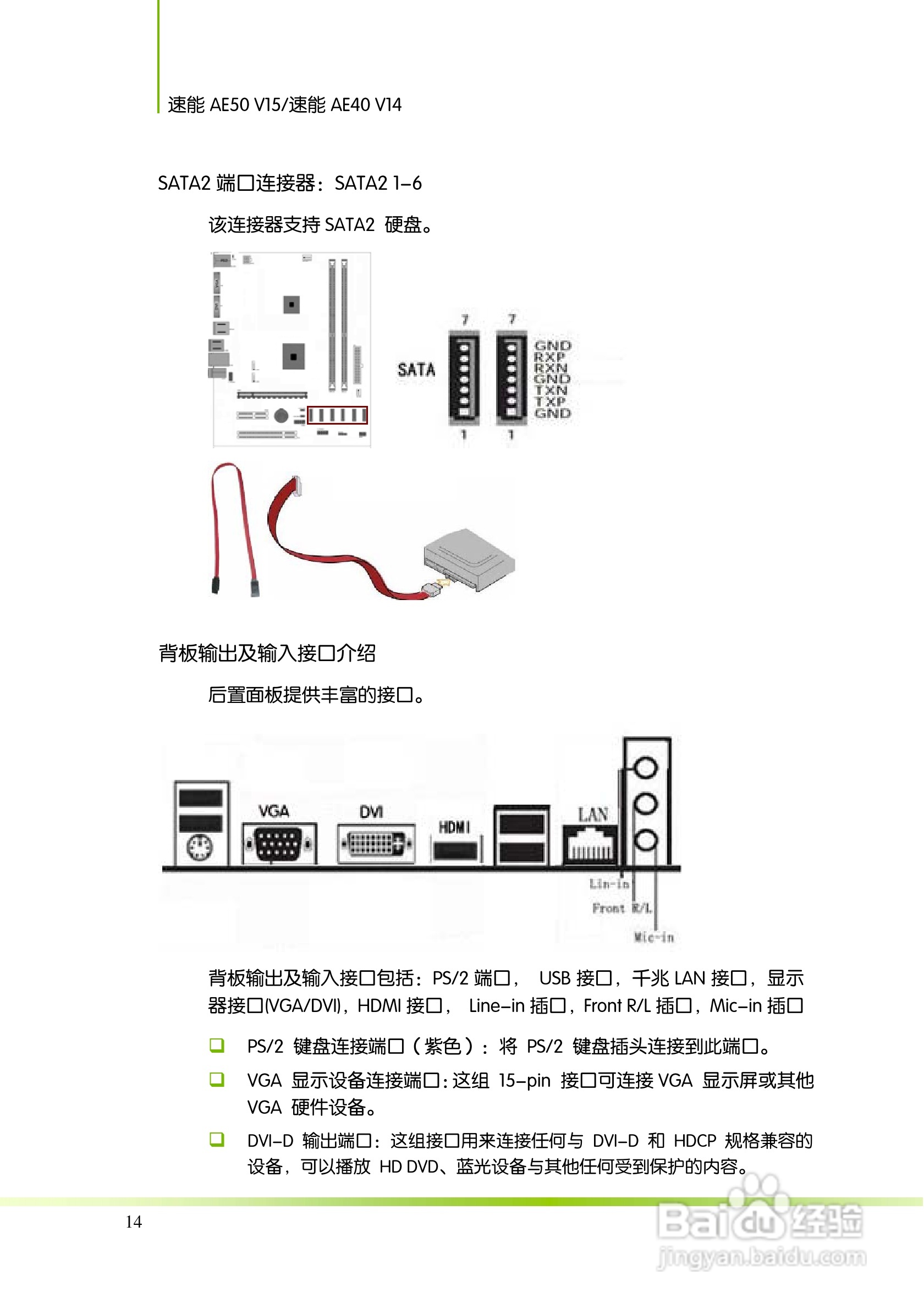 七彩虹主板速能AE50 V15型使用手册:[2]