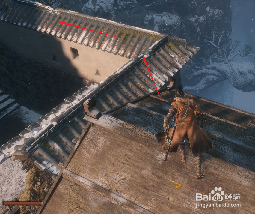 只狼图文攻略27:前往鬼形部BOSS场景