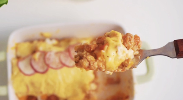 香浓芝士肉酱南瓜