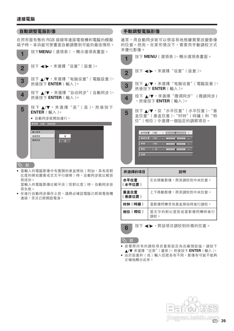 声宝LC-19A33H-BK型液晶电视机说明书:[5]