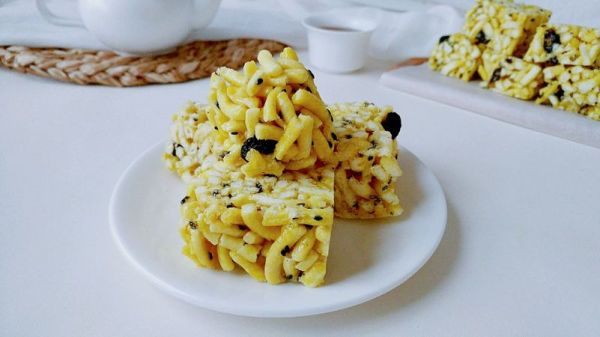 黑黑鸡蛋酥糖蘸