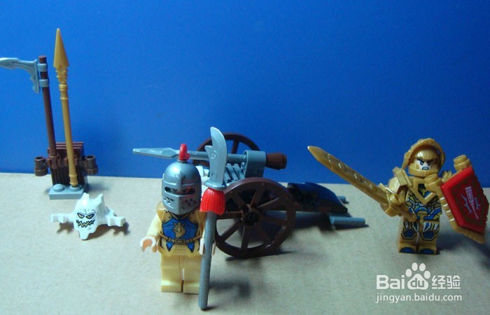 积木场景搭建之风云武士与未来骑士