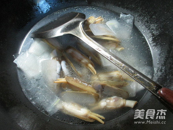 冬瓜蛏子汤的做法