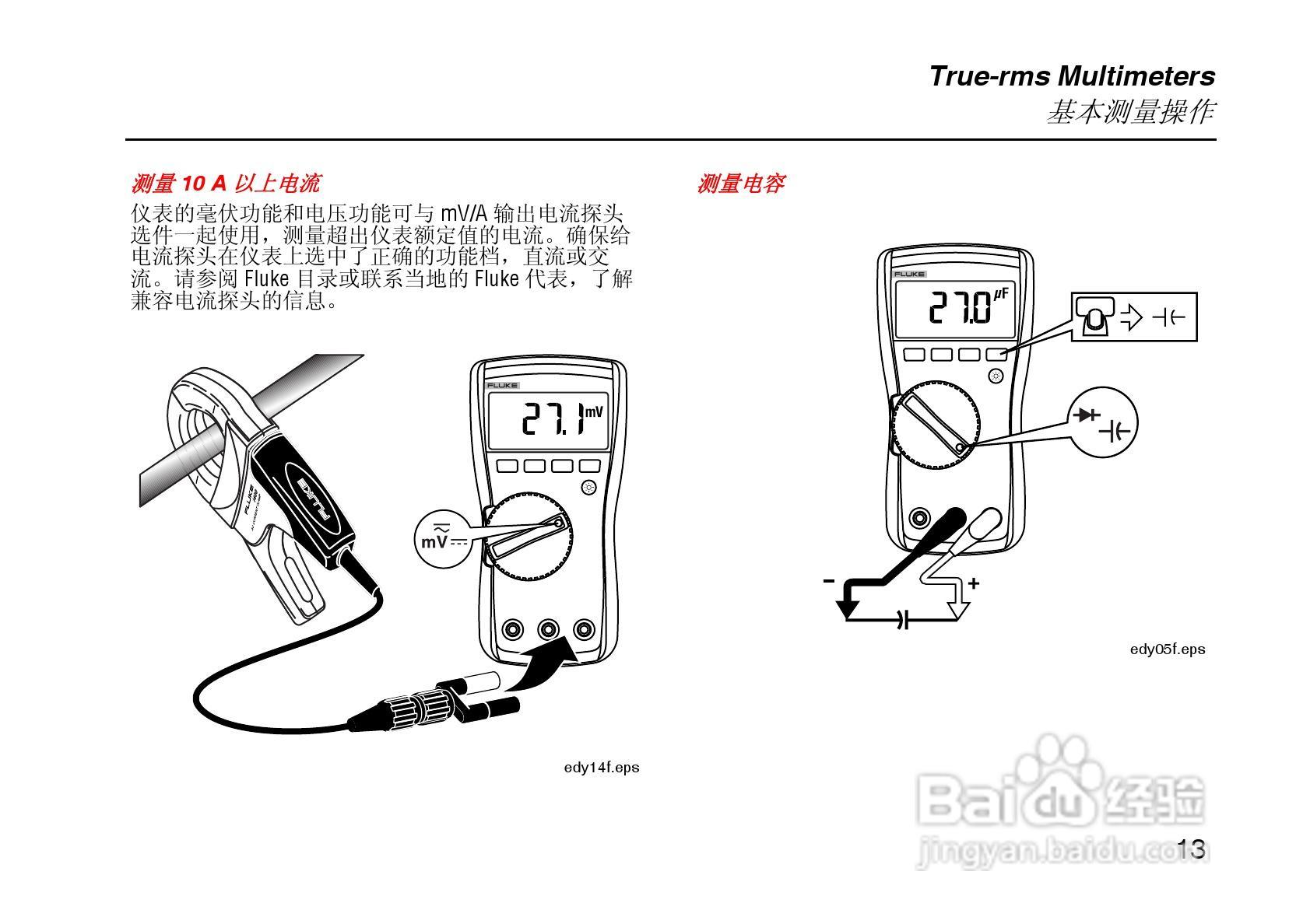 Fluke115C数字万用表说明书:[2]