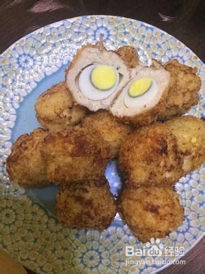 食补养生香酥鸡肉马蹄丸的做法