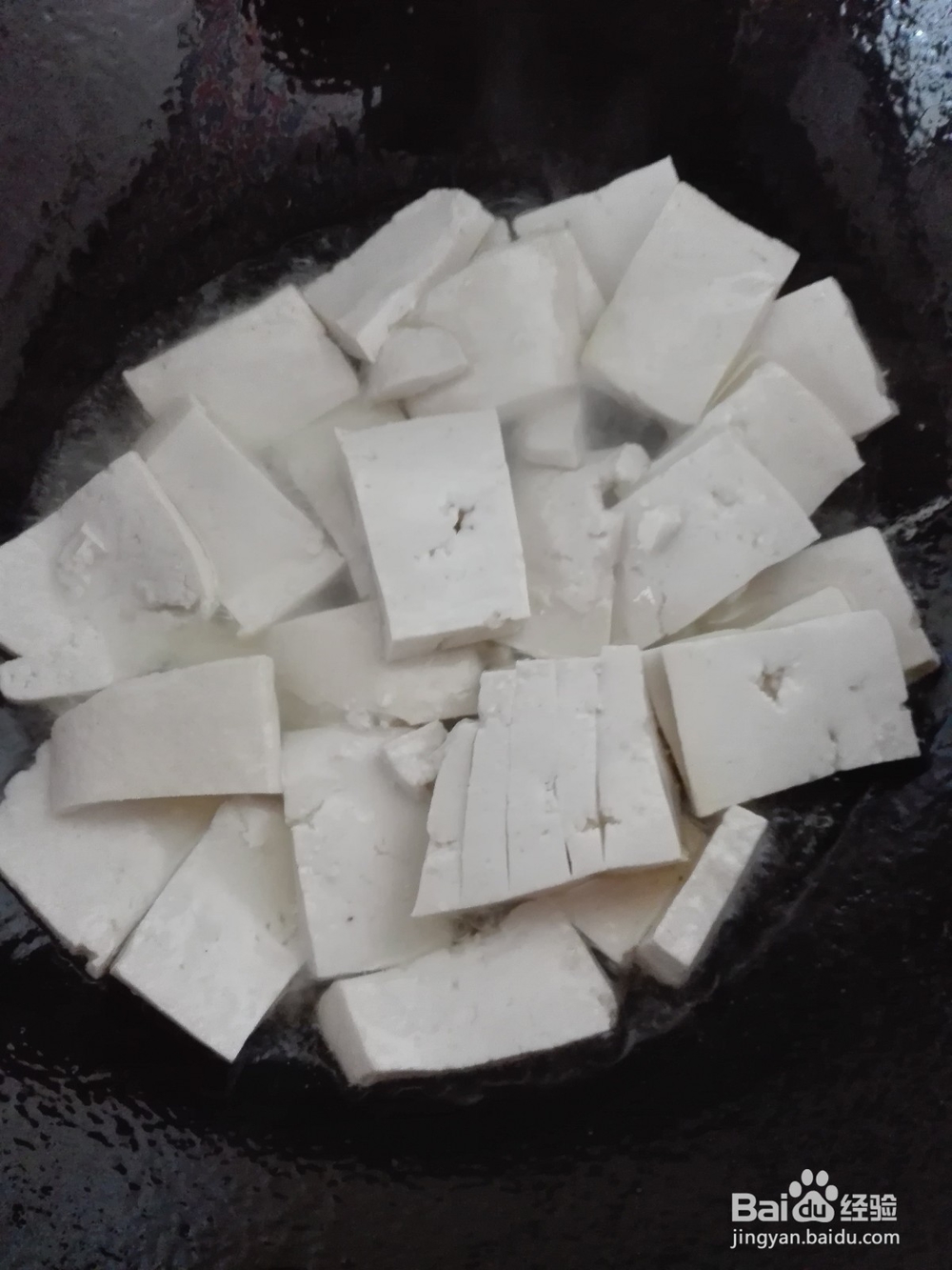 猪血加豆腐的做法