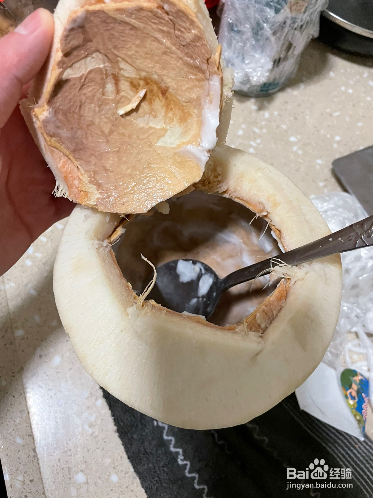 无添加椰子冻的做法