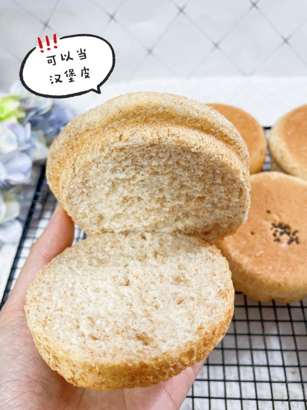 全麦日式小面包好