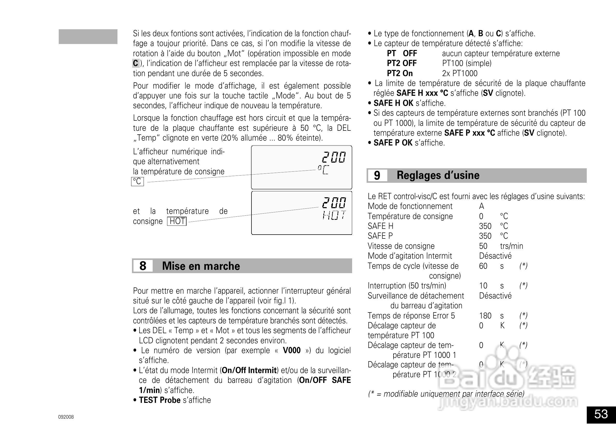 IKA RET控制型加热磁力搅拌器使用说明书:[6]