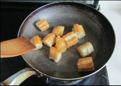 豆瓣茄子炒油条