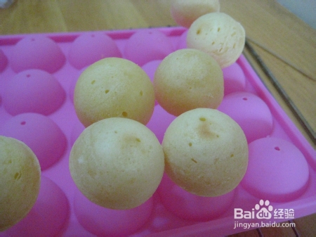 极具创意的可爱小蛋糕:棒棒糖蛋糕