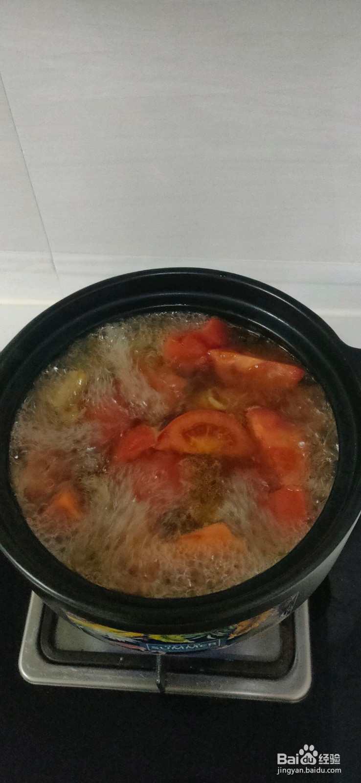 牛腩炖柿子的做法