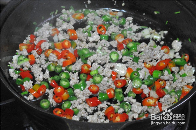 家常菜肉末茄子的做法