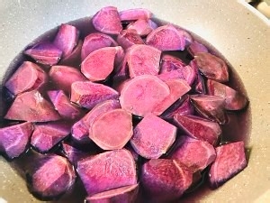 怎么做紫薯牛奶羹