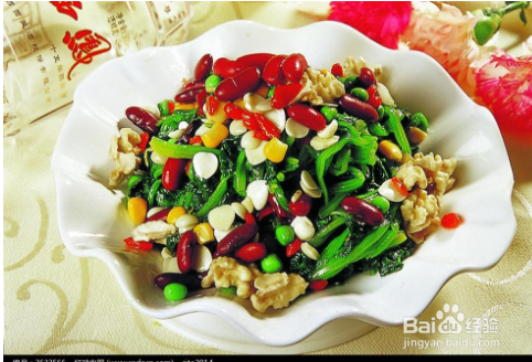 八宝菠菜的家常做法