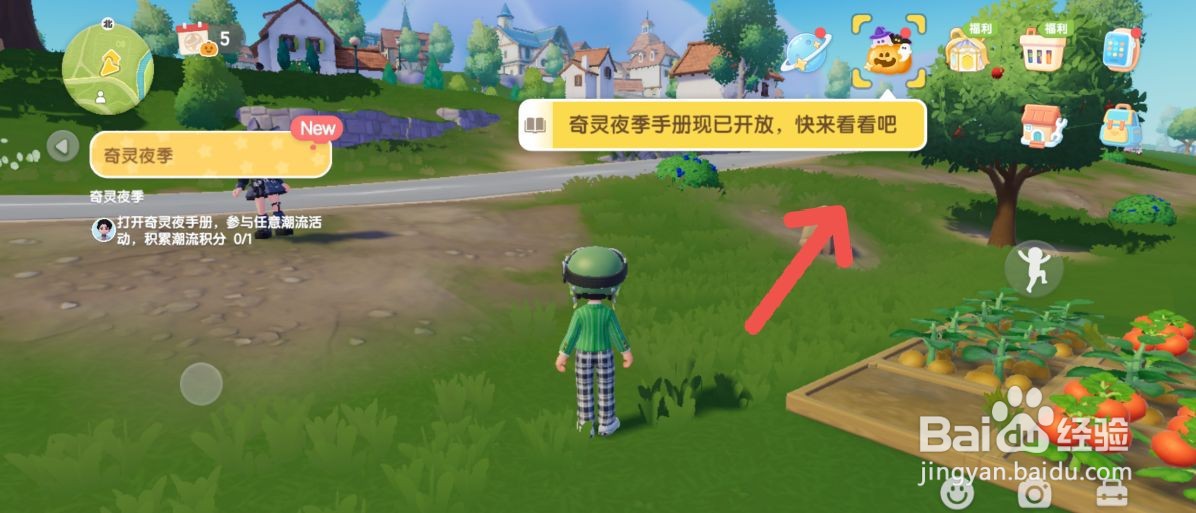 心动小镇里面用南瓜雕刻的灯笼装扮怎么获得