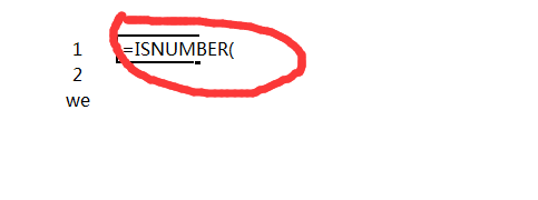 isnumber函数如何使用