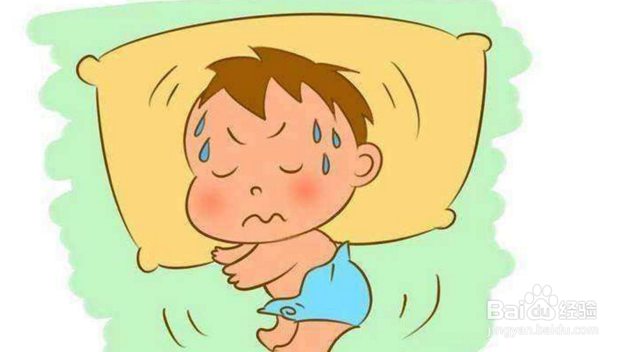 小宝宝睡觉总出汗怎么办？