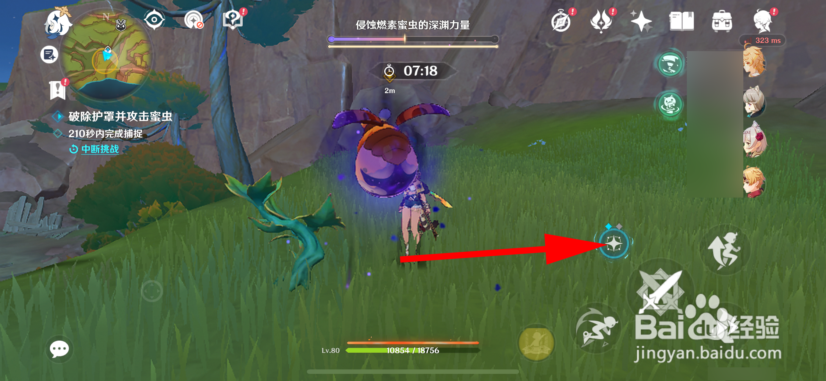 原神如何捕捉蜜虫