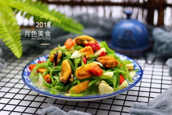 海虹爆炒芸豆丝