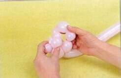 魔法气球造型教程系列之：[14]猪宝贝