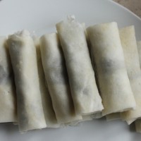 豆沙馅的春卷