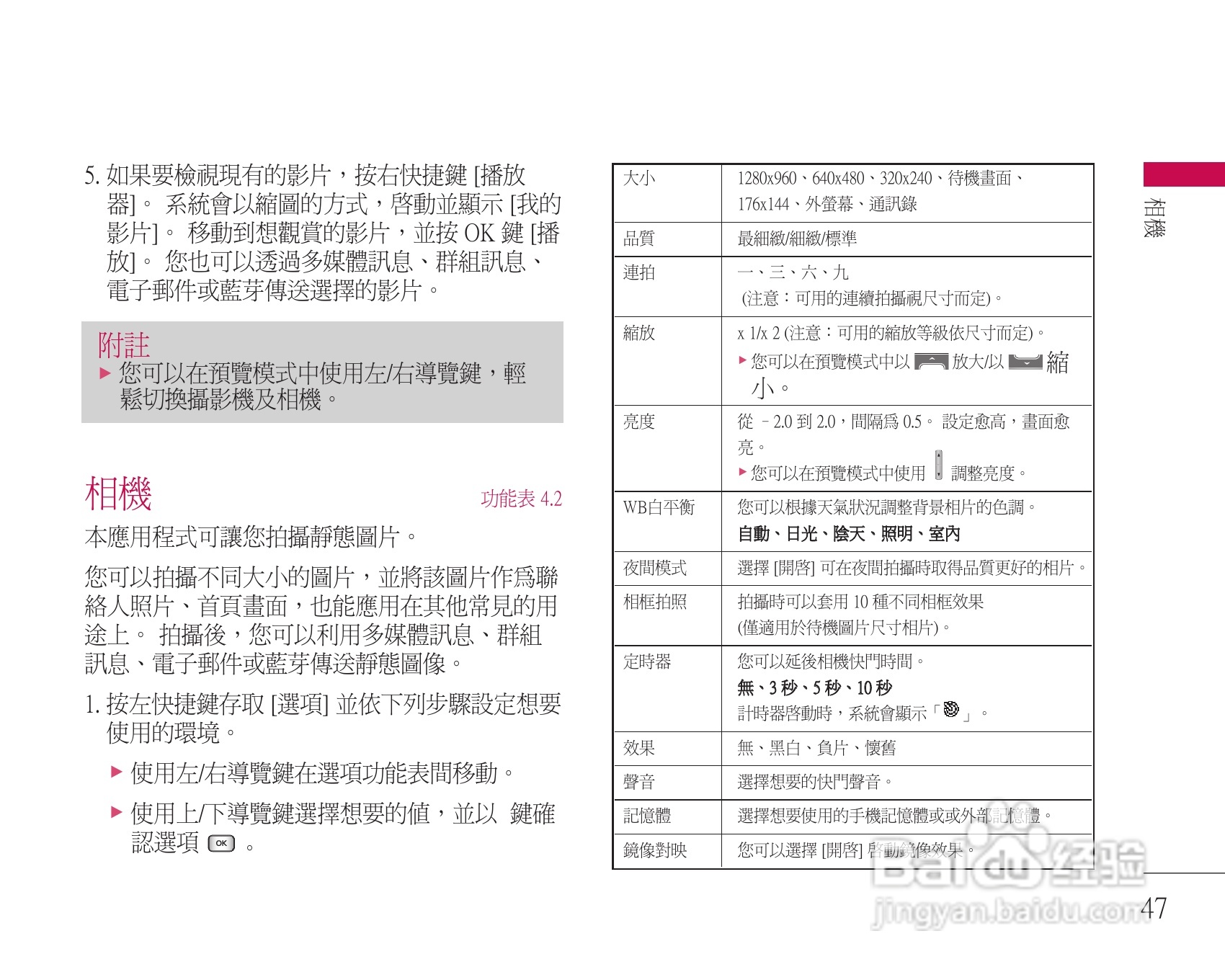 LG KU311手机使用说明书:[5]