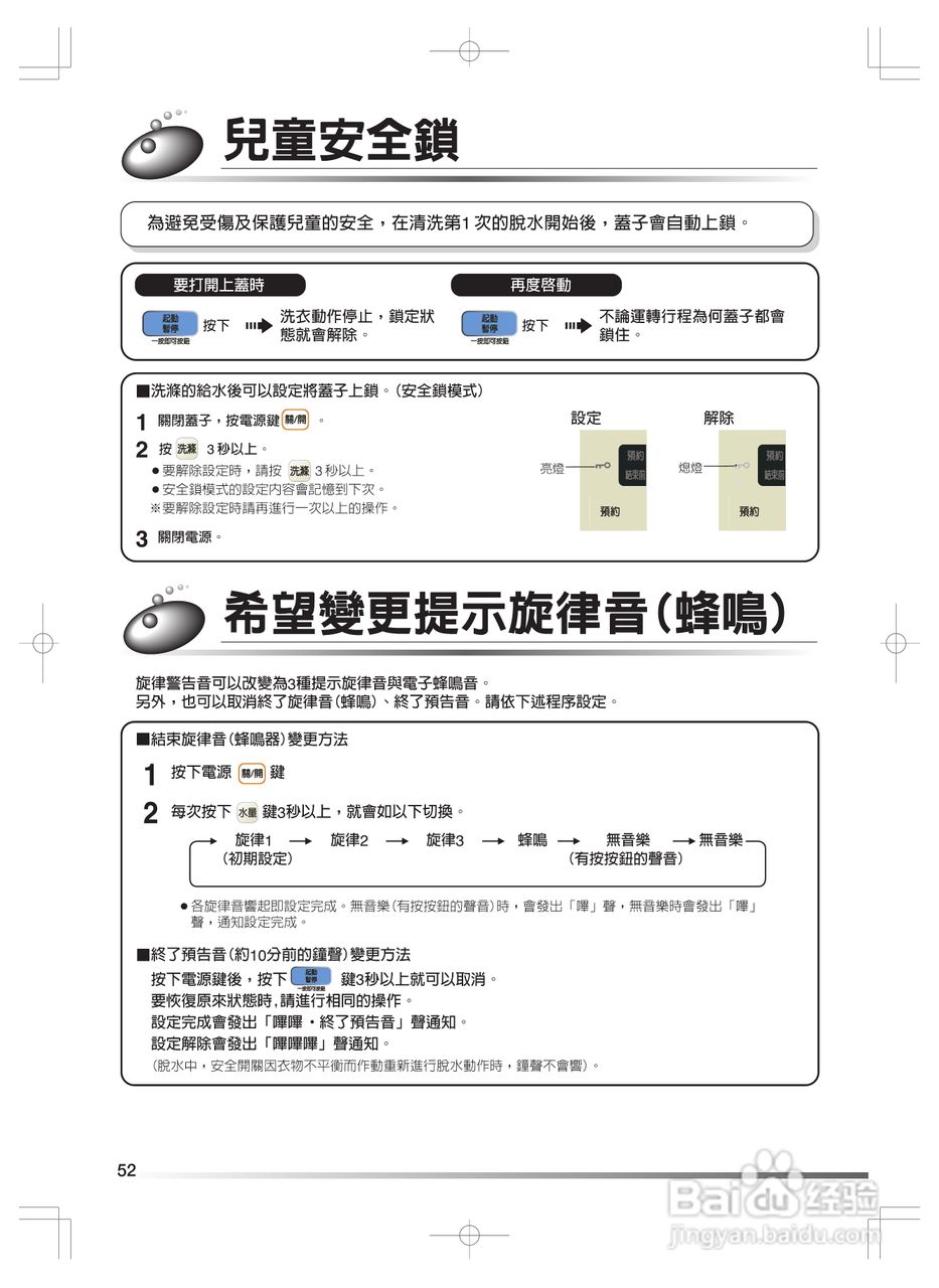日立SF-BW11H洗衣机使用说明书:[6]