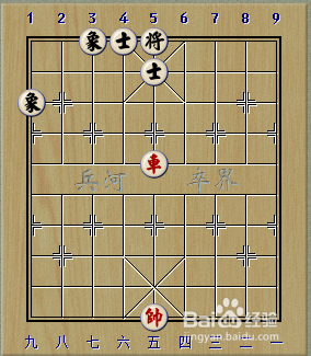 象棋残局：一车巧胜士象全系列：[4]简单3