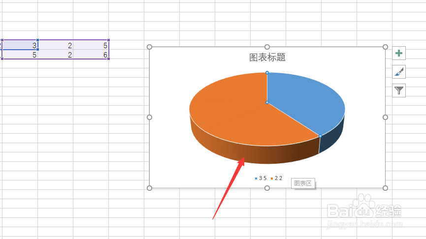 Excel2019版本如何给图表添加颜色效果