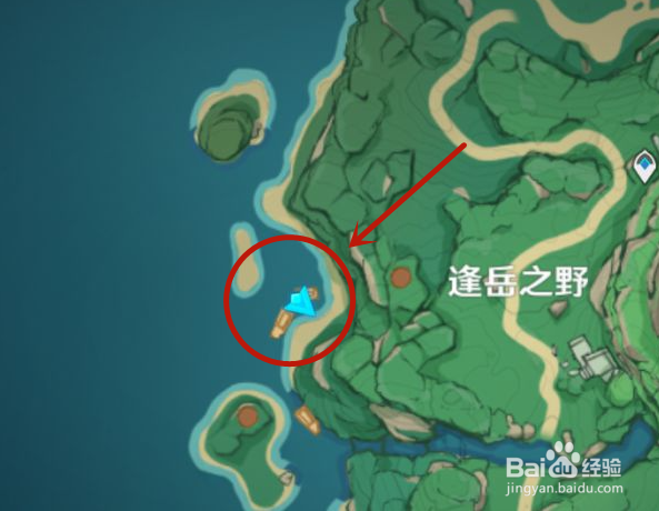 《原神》岻伽任务海螺位置标注